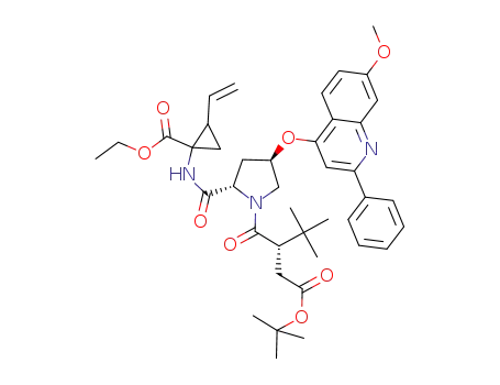 Molecular Structure of 1001666-95-0 (C<sub>41</sub>H<sub>51</sub>N<sub>3</sub>O<sub>8</sub>)