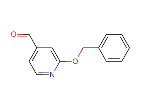 Molecular Structure of 467236-27-7 (2-(benzyloxy)isonicotinaldehyde)