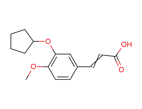 3-[3-(CYCLOPENTYLOXY)-4-METHOXYPENYL]아크릴산