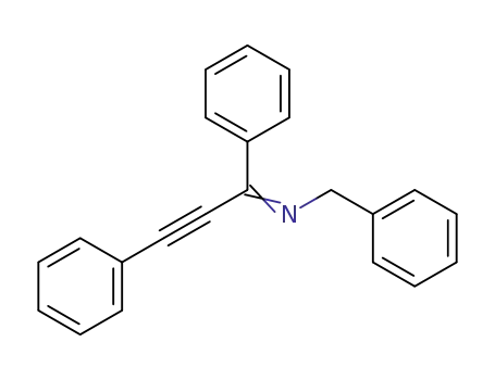 N-(1,3-diphenylprop-2-ynylidene)(phenyl)methanamine