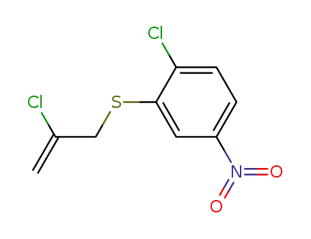 1-Chloro-2-(2-chloro-allylsulfanyl)-4-nitro-benzene