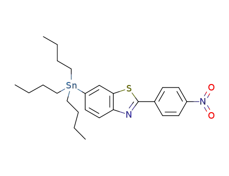 2-(4'-nitrophenyl)-6-tributylstannylbenzothiazole