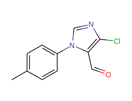 1-(4-methylphenyl)-4-chloro-1H-imidazole-5-carbaldehyde