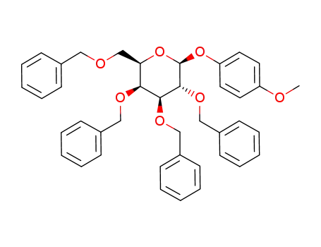 4-Methoxyphenyl 2,3,4,6-Tetra-O-benzyl-β-D-galactopyranoside