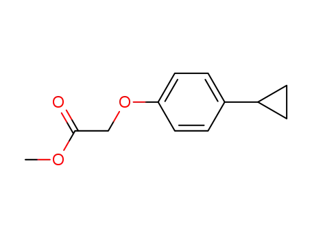 (4-cyclopropyl-phenoxy)-acetic acid methyl ester