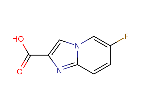 6-Fluoroimidazo[1,2-a]-pyridine-2-carboxylic acid