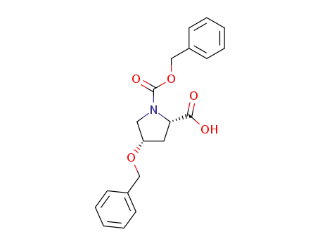 N-(benzyloxycarbonyl)-cis-4'-(benzyloxy)-L-proline