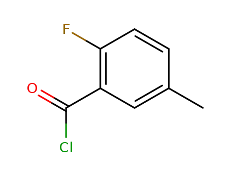 Molecular Structure of 135564-61-3 (2-FLUORO-5-METHYLBENZOYL CHLORIDE)