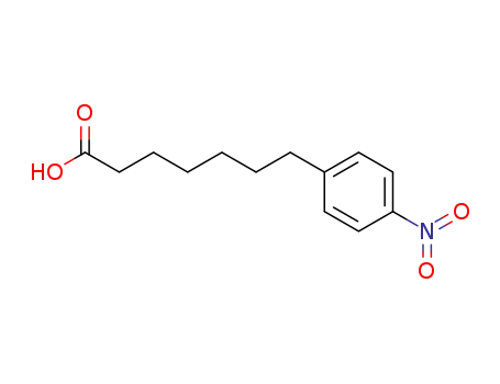 Benzeneheptanoic acid, 4-nitro-