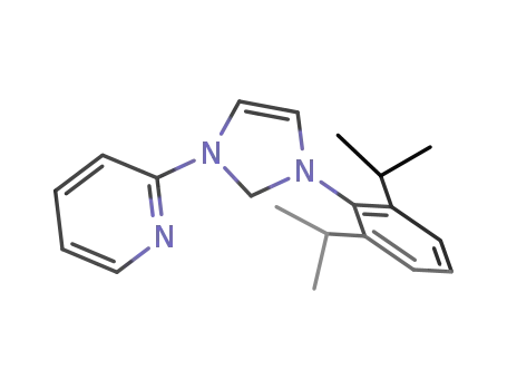 2H-Imidazol-2-ylidene,
1-[2,6-bis(1-methylethyl)phenyl]-1,3-dihydro-3-(2-pyridinyl)-