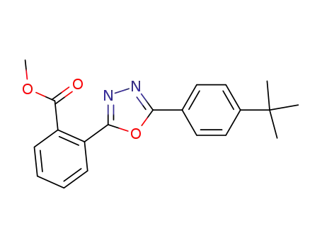 methyl 2-[5-(4-t-butylphenyl)-1,3,4-oxadiazol-2-yl]benzoate