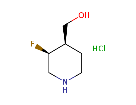 [cis-3-fluoropiperidin-4-yl]methanol hydrochloride