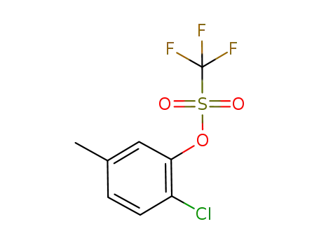 2-chloro-5-methylphenyl trifluoromethanesulfonate