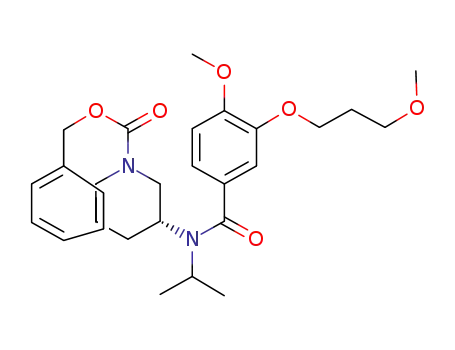 Benzyl (3R)-3-{isopropyl[4-methoxy-3-(3-methoxypropoxy)benzoyl]amino}piperidine-1-carboxylate