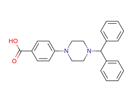 4-(4-benzhydrylpiperazin-1-yl)benzoic acid