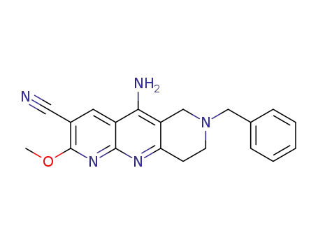 5-amino-7-benzyl-2-methoxy-6,7,8,9-tetrahydropyrido[2,3-b][1,6]naphthyridine-3-carbonitrile