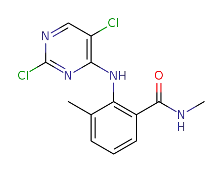 2-(2,5-dichloro-pyrimidin-4-ylamino)-3,N-dimethyl-benzamide