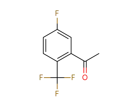 Molecular Structure of 243863-39-0 (5'-FLUORO-2'-(TRIFLUOROMETHYL)ACETOPHENON)