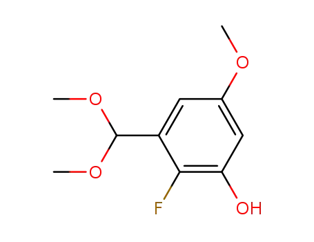 3-dimethoxymethyl-2-fluoro-5-methoxyphenol