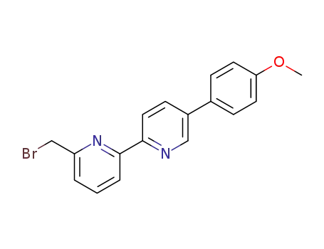 5-(4-methoxyphenyl)-6'-bromomethyl-2,2'-bipyridine