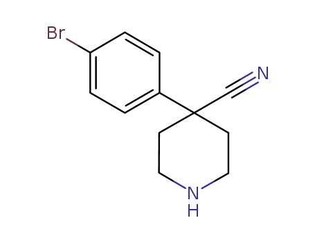 4-(4-Bromophenyl)piperidin-4-carbonitrile