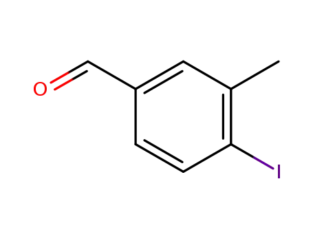 Molecular Structure of 1160924-07-1 (4-IODO-3-METHYLBENZALDEHYDE)
