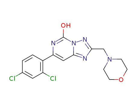 7-(2,4-Dichlorophenyl)-2-(morpholin-4-ylmethyl)[1,2,4]triazolo[1,5-c]pyrimidin-5-ol