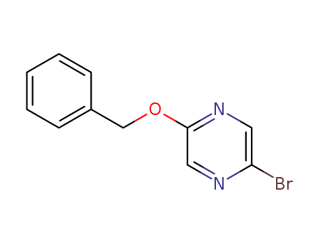 Molecular Structure of 1208084-90-5 (2-(benzyloxy)-5-bromopyrazine)
