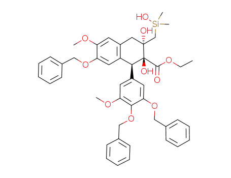 C<sub>45</sub>H<sub>50</sub>O<sub>10</sub>Si