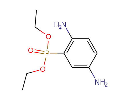 Molecular Structure of 1126651-91-9 ((2,5-diaminophenyl)-phosphonic acid diethyl ester)