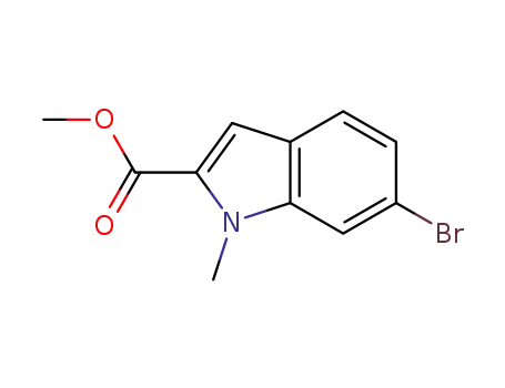 메틸 6-브로모-1-메틸인돌-2-카르복실레이트, 97%