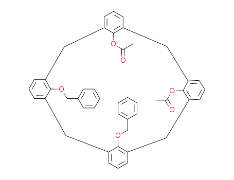 25,26-dibenzyloxy-27,28-diacetoxycalix[4]arene