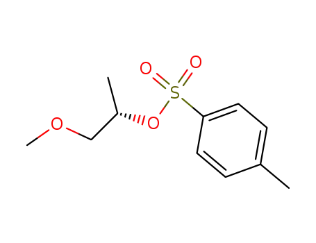 Molecular Structure of 114114-88-4 (2-Propanol, 1-methoxy-, 4-methylbenzenesulfonate, (S)-)