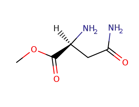 Molecular Structure of 6384-09-4 (L-ASPARAGINE METHYL ESTER HYDROCHLORIDE)