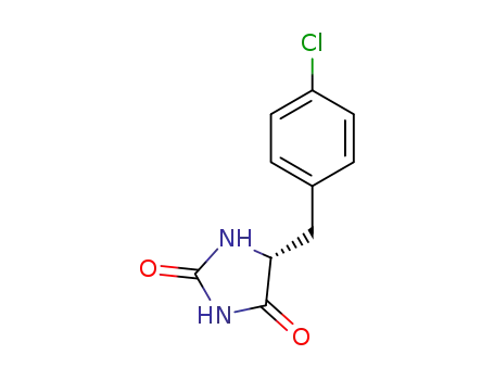 Molecular Structure of 6331-81-3 (5-(4-chlorobenzyl)imidazolidine-2,4-dione)