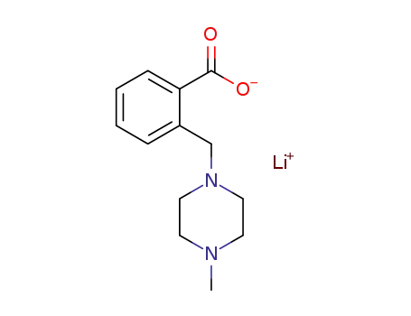 Molecular Structure of 915707-44-7 (lithium 2-[(4-methylpiperazin-1-yl)methyl]benzoate)