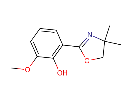 2-(4,4-dimethyl-4,5-dihydrooxazol-2-yl)-6-methoxyphenol