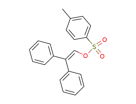 Molecular Structure of 102478-11-5 (2,2-diphenylvinyl 4-methylbenzenesulfonate)