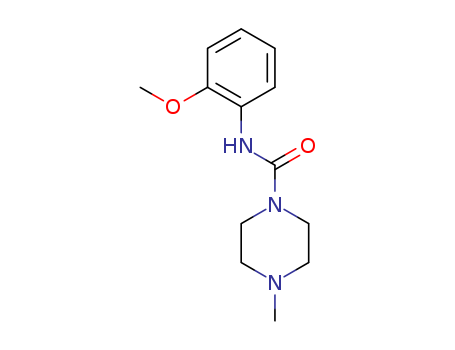 1-Piperazinecarboxamide,N-(2-methoxyphenyl)-4-methyl- cas  6271-05-2