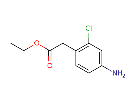 Benzeneacetic acid, 4-amino-2-chloro-, ethyl ester