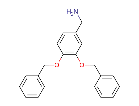 Molecular Structure of 190018-05-4 (3,4-DIBENZYLOXYBENZYLAMINE)