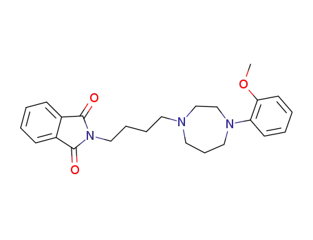 2-(4-(4-(2-methoxyphenyl)-1,4-diazepan-1-yl)butyl)isoindoline-1,3-dione
