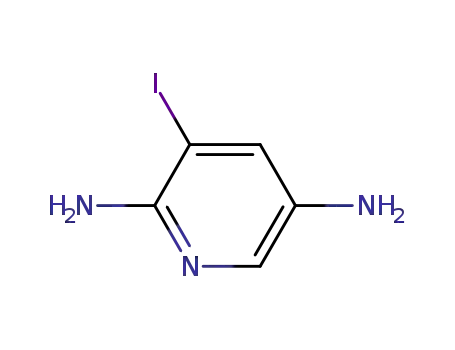3-요오도피리딘-2,5-디아민