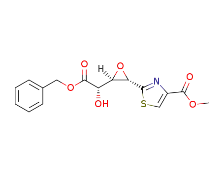 methyl 2-[(1S,2R,3S)-3-(benzyloxycarbonyl)-1,2-epoxy-3-hydroxypropyl]-thiazole-4-carboxylate