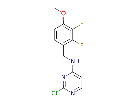 (2-chloropyrimidin-4-yl)-(2,3-difluoro-4-methoxybenzyl)amine
