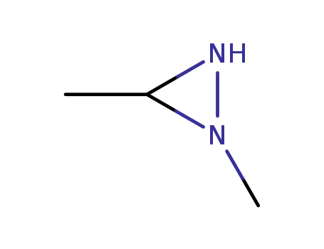 Molecular Structure of 26177-36-6 (Diaziridine, 1,3-dimethyl-)