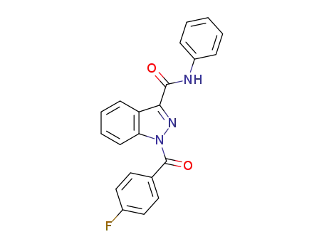1-(4-fluorobenzoyl)-1H-indazole-3-carboxylic acid phenylamide