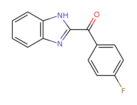 Molecular Structure of 56969-31-4 (Methanone, 1H-benzimidazol-2-yl(4-fluorophenyl)-)