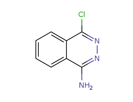 Molecular Structure of 13580-86-4 (4-CHLORO-PHTHALAZIN-1-YLAMINE)