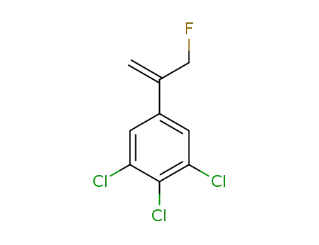 1,2,3-trichloro-5-(3-fluoroprop-1-en-2-yl)benzene